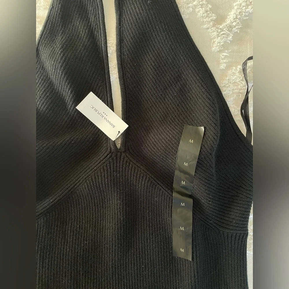 Banana Republic Ribbed Cross-Front Tank - Picture 3 of 10
